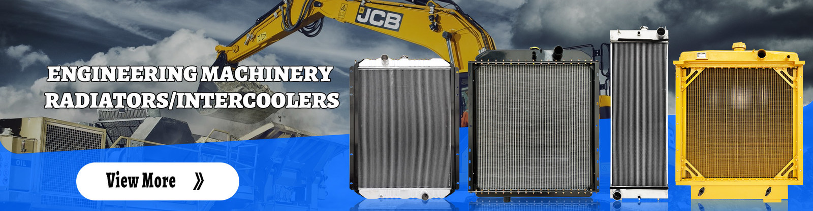 Радиатор бульдозера