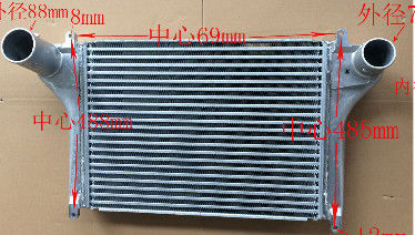 Давление краски сопротивления жары Intercooler Hino J08 охлаждая стандартное