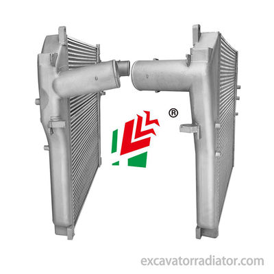 Hino Truck Single Port Intercooler Высокопроизводительное алюминиевое ядро Truck Heat Dissipation Intercooler Assembly