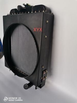 Радиатор генератора ISO Weichai K4100, радиатор 495mm из генератора